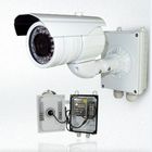 Caja de la poder-fuente de la cámara CCTV con el interruptor de gran eficacia incorporado y el adaptador