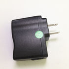 Adaptador del soporte 5W 5V DC 1A del enchufe USB para el cargador ligero del MP3/del LED