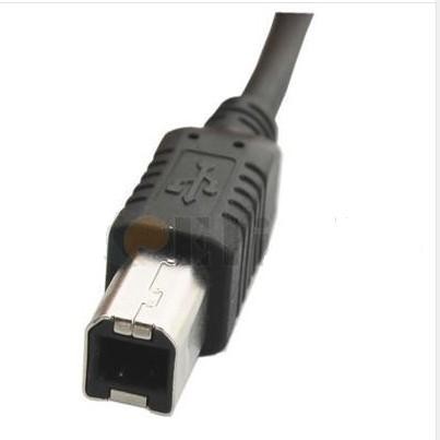 Un varón a la tarifa de transferencias masculina de cable de la transferencia de datos USB del cable de B hasta 480Mbps