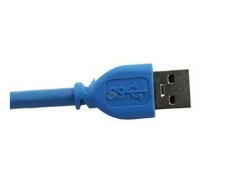 Azul de alta velocidad USB 3,0 A a un cable de la transferencia de datos USB del cable