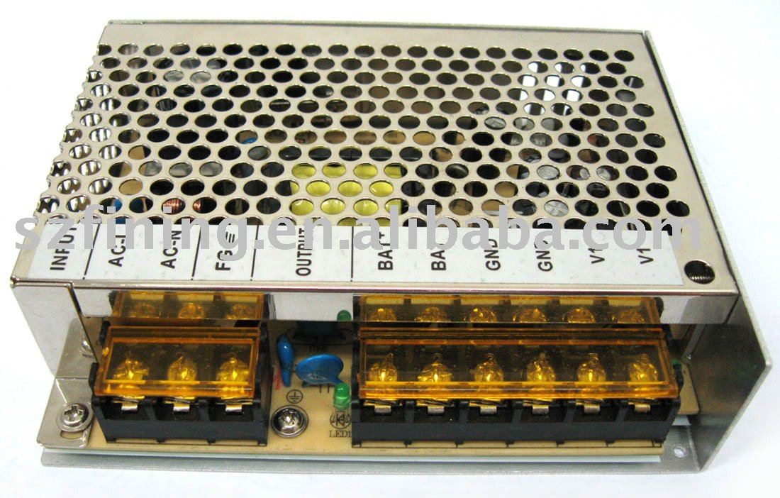 12VDC 1A, 100-240VAC, poder de la cámara CCTV 50-60Hz cambió la fuente del voltaje