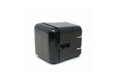 Adaptador universal ligero negro 5V 10mA - 2.100mA de la alimentación por USB