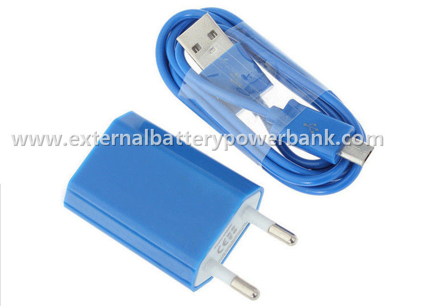 La UE universal colorida del cargador de viaje USB del cargador 5V 1A de la pared tapa para Samsung/iPhone