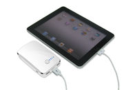 Portable Battery Power Packs de blanco con conectores USB para Ipod, Ipad, móvil