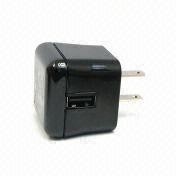 enchufe universal portátil de los E.E.U.U. del adaptador de la CA DC de 11W 5V 1A-2.1A USB con EN 60950-1