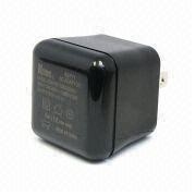 enchufe universal portátil de los E.E.U.U. del adaptador de la CA DC de 11W 5V 1A-2.1A USB con EN 60950-1