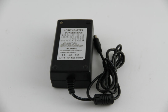 48W estable reguló el adaptador 12V DC 50Hz de la CA que cambiaba DC con el filtro emi
