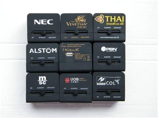 Portable universal ligero del cargador de viaje USB,/2 interfaz USB 5V 1000mA