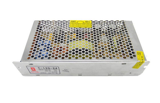 Fuente de alimentación del modo de la transferencia de 120 vatios DC 24V 5A para la pantalla de visualización del LCD