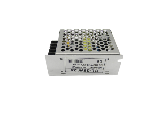 24V DC hizo salir la fuente de alimentación encajonada metal del modo que cambiaba 30W para las cámaras CCTV de la seguridad