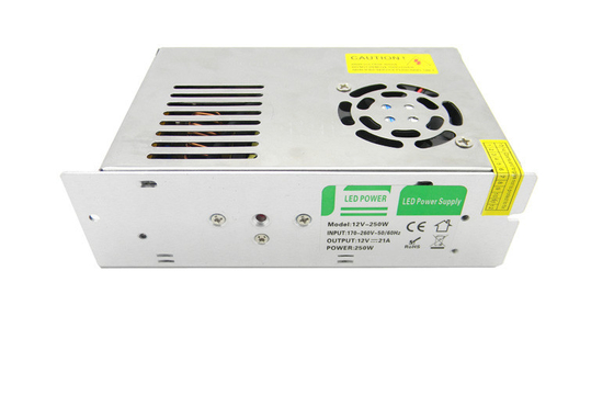 Alto adaptador DC12V 250W, CE de la fuente de alimentación de la transferencia de Efficency certificado