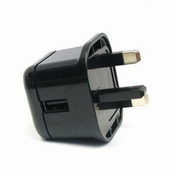 cargador plano con diseño seguro, UL, GS, CE, CCC, aprobaciones del ordenador del adaptador universal de la alimentación por USB de 5.0V 100mA de la FCC
