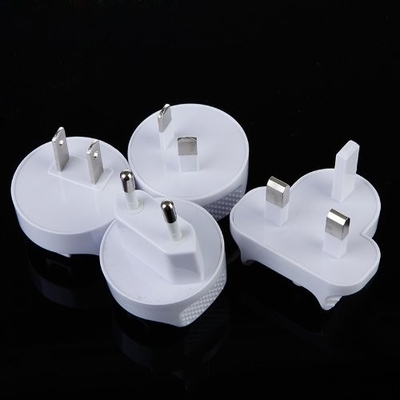 Adaptador de corriente alterna universal de la pared del cargador de viaje USB de 4 puertos para el hogar, enchufe multi