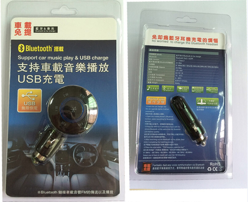 Haga salir el cargador universal del adaptador de corriente para coche del usb del micrófono 5V/1A para iphone5/6 12v - 24v