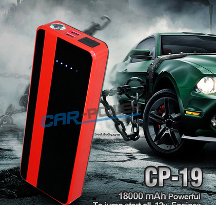 arrancador diesel del salto del coche de la central eléctrica del arrancador del salto de 12V 18000mAh