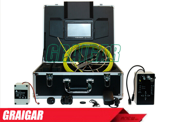 Mini 6m m prenda impermeable de las cámaras IP68 del equipo de la inspección del tubo de desagüe de la cámara CCTV
