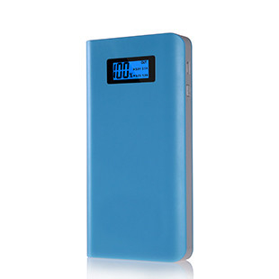 fuente de alimentación móvil de 10000MAH 5V, banco negro del poder del OEM del blanco 2.1A