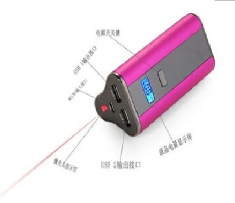 Fuente de alimentación móvil del teléfono móvil/del coche 5V con LED 7800MAH