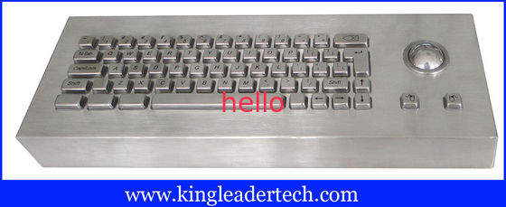 Mesa industrial llaves del teclado a prueba de polvo mecánico del metal de 63