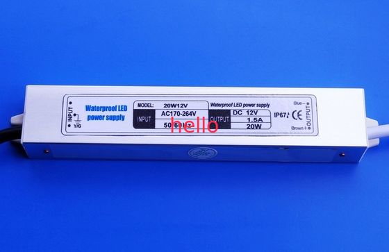 El voltaje constante de Rohs DC 12v llevó el conductor 30w para la tira llevada, luz de la lavadora de la pared