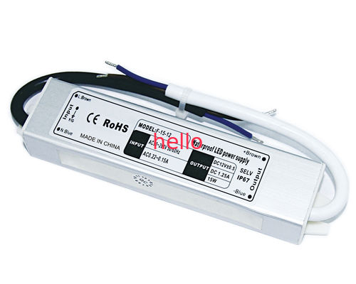 conductor EN55022 de la prenda impermeable LED de 24V DC 15W para la luz de tira flexible del LED