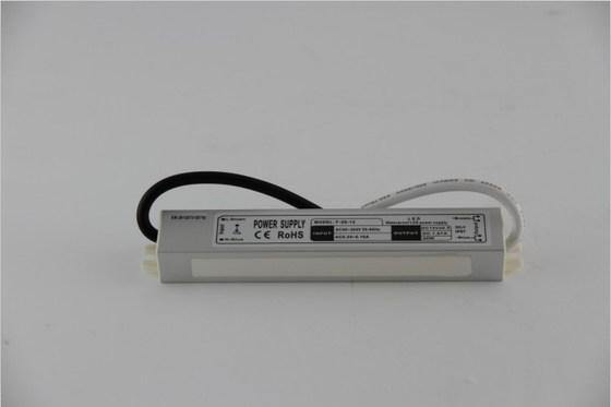 conductor de la luz de la prenda impermeable LED de la exhibición de 20W LCD, CA 90-264V a 12V DC