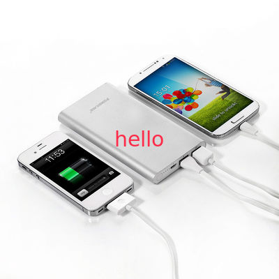 Carga rápida del teléfono móvil 10000MAH del poder del banco de la célula portátil universal del polímero de litio