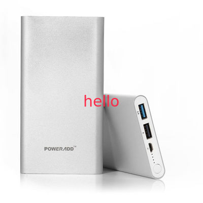 Carga rápida del teléfono móvil 10000MAH del poder del banco de la célula portátil universal del polímero de litio