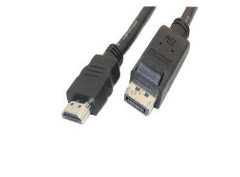 Cable plateado oro HDMI de la transferencia de datos USB para Displayport 1,1