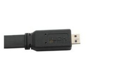 Negro de alta velocidad HDMI-HDMI del cable de la transferencia del USB con la alta resolución