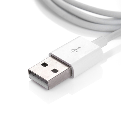 los 3ft el 1m sincronización del cordón del cable del cargador de datos USB de 8 Pin, cable del iPhone USB 2,0