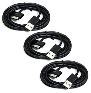 Cable de sincronización extralargo de los datos USB del negro los 6FT para el iPad del iPhone 4 4S 3GS iPod de Apple