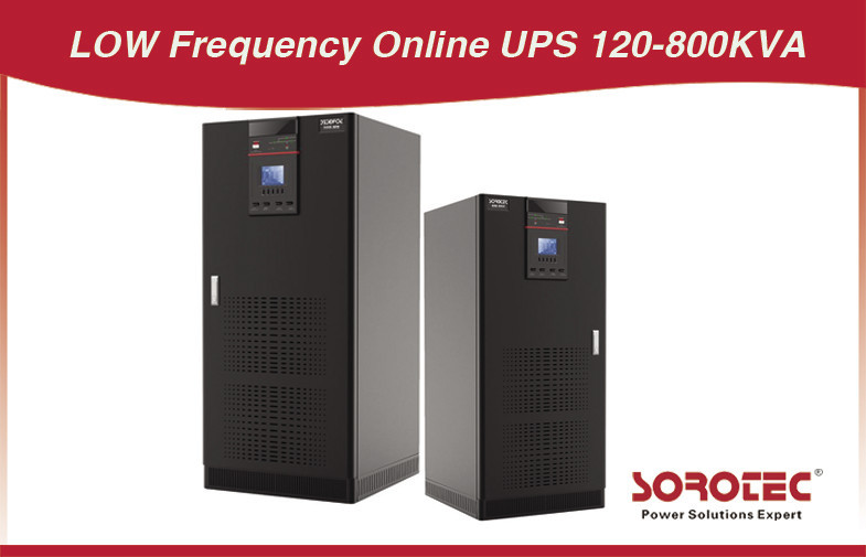 120 - 800KVA baja frecuencia UPS Online de doble conversión fuente de alimentación ininterrumpida 50/60 HZ