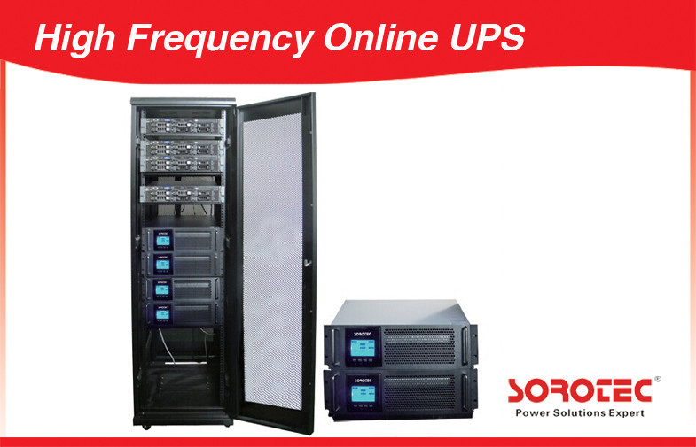 1 - fuente de alimentación ininterrumpida de 10KVA 8000W, soporte de estante UPS en línea puro de alta frecuencia