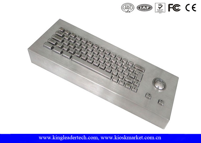 Mesa industrial llaves del teclado a prueba de polvo mecánico del metal de 63