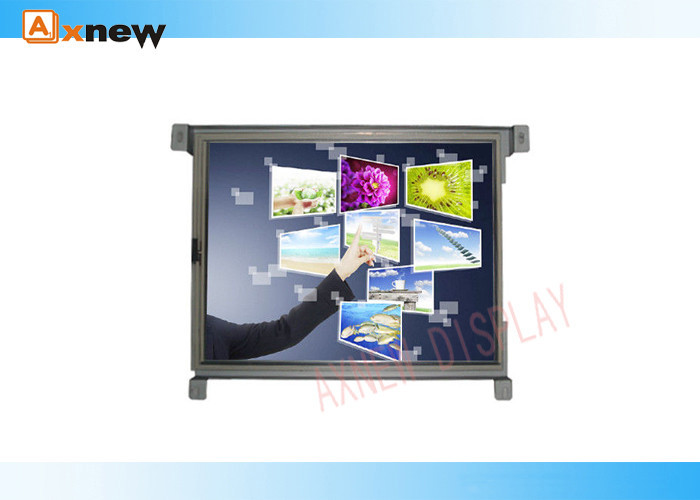 160/140 exhibiciones resistentes del monitor LCD de la pantalla táctil de la retroiluminación LED del marco abierto