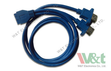 USB de alta velocidad 2,0 A a un cable de la transferencia de datos USB directo/cable retráctil